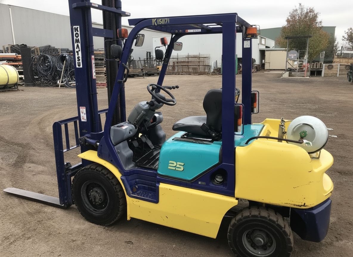 Used Komatsu forklift